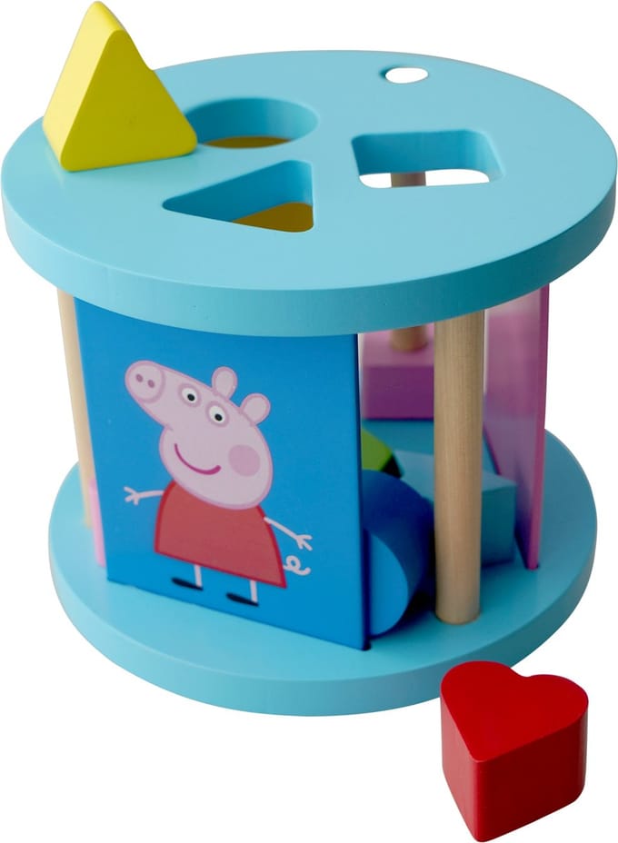 Peppa Pig Houten Sorteer Box - Peuters - Baby