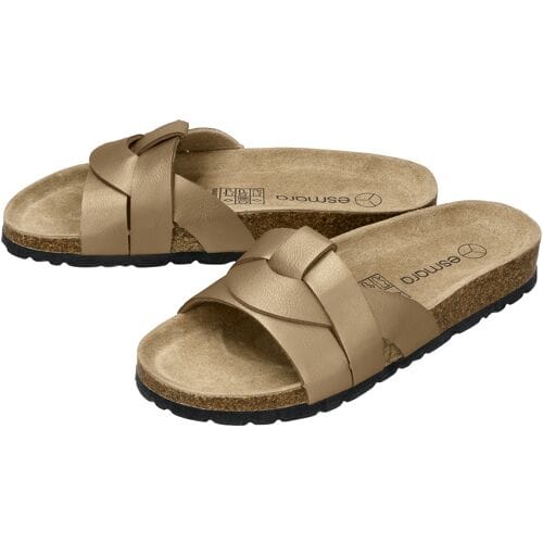 ESMARA Dames slippers (Goud, 39)