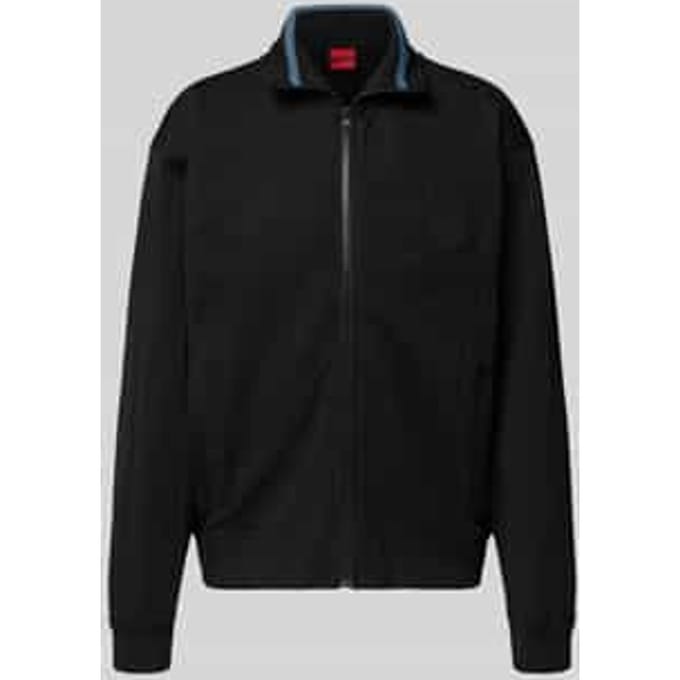 Regular fit Sweatjack van Katoenmix Model 'DAVRONTO'