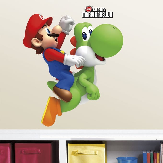 Super Mario Muursticker