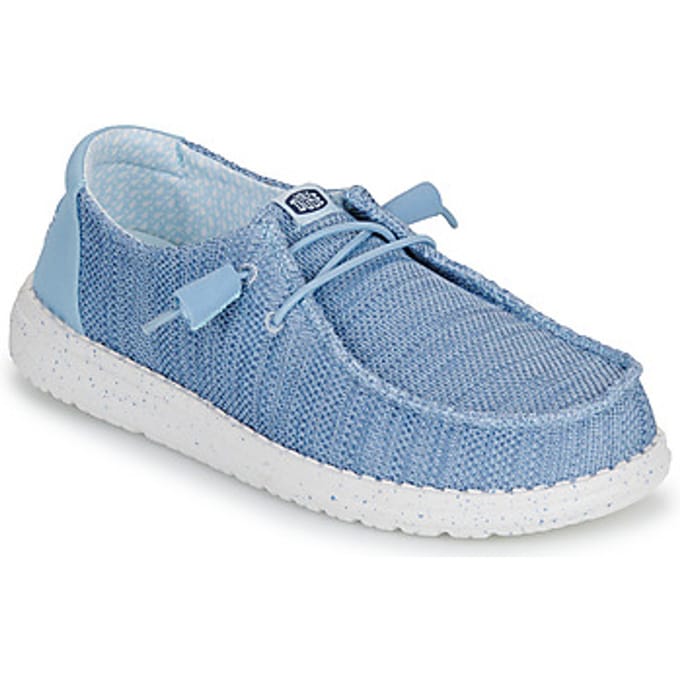 HEYDUDE - Wendy Stretch Sox - Dames - Instappers - Blauw