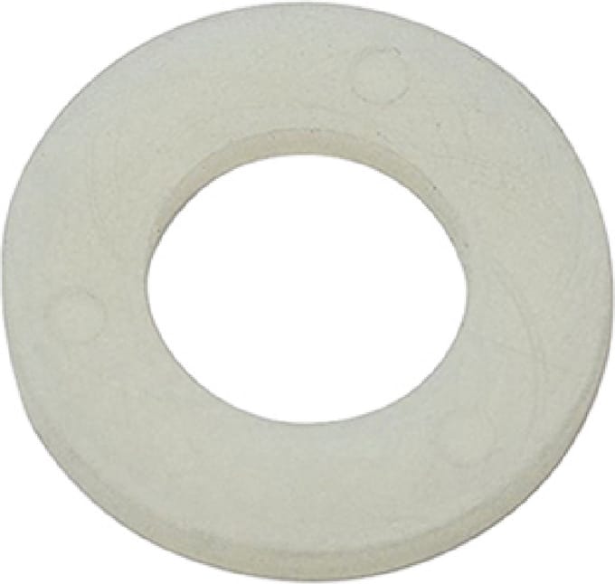 Sluitring nylon m8 din125 ( a 100 st )