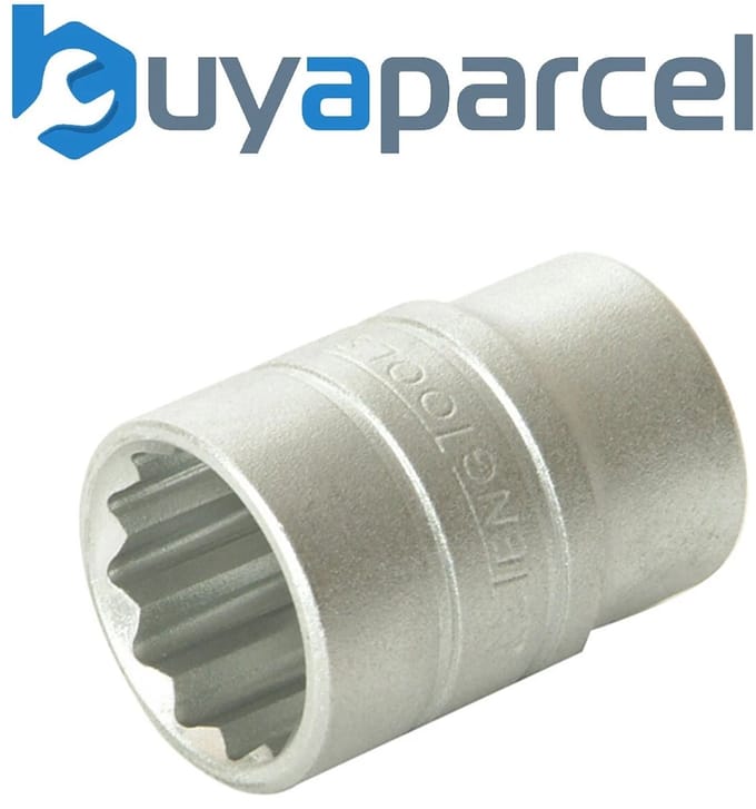 Teng Bi-Hexagon Socket 12-Point Regular A/F 1/2in Drive 1.1/4in