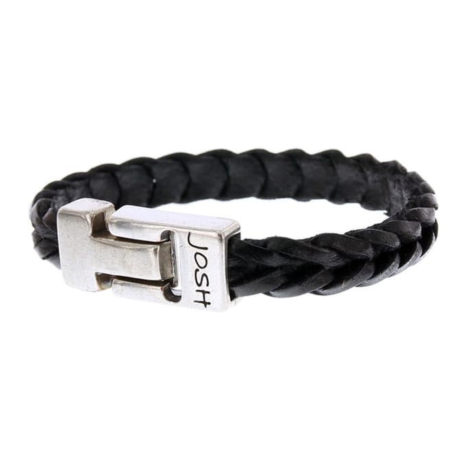 Josh-24773-Armband-Zwart-Heren-22,5cm