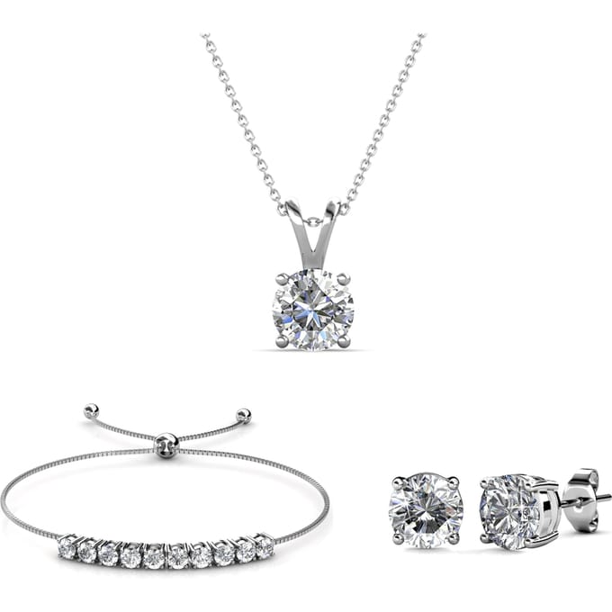 Crystal Mia Sets - Zilver en Kristal