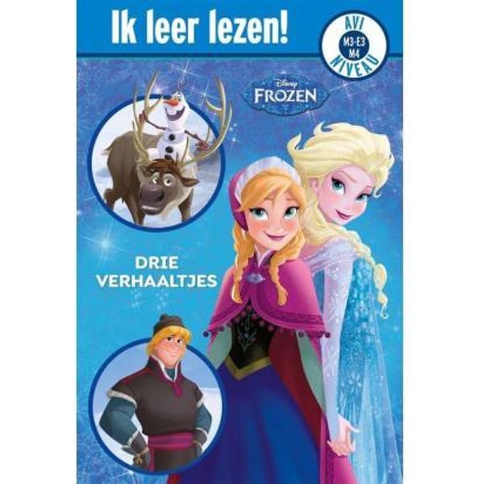Avi Disney - Frozen, Drie Verhaaltjes - Ik Leer Lezen! - Disney