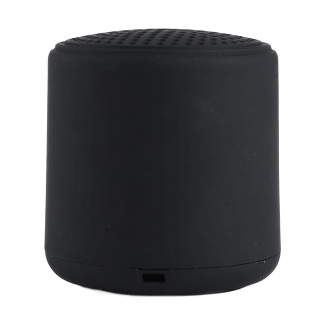 Mini enceinte Bluetooth sans fil, rechargeable par USB, 400 mAh, étanche, portable noir