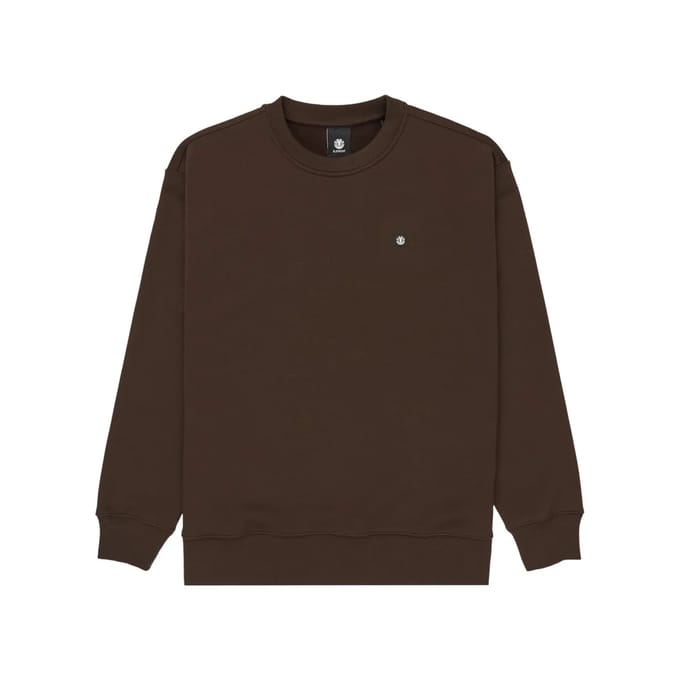 Element Icon Rain Sweatshirt Bruin L Man