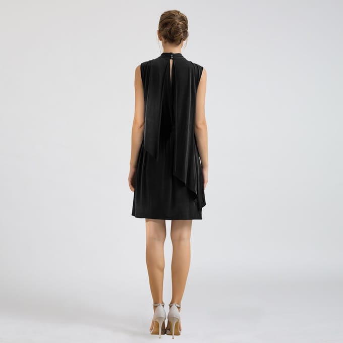 Drape Cupro Jersey -jurk