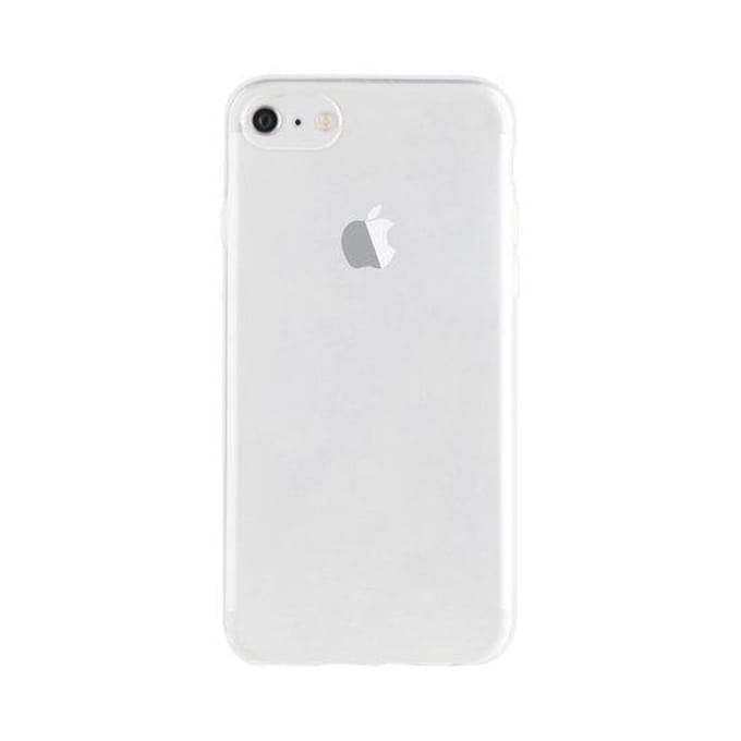 Xqisit Flex Case iPhone 6 6s 7 8 SE 2020 SE 2022 hoesje - Doorzichtig