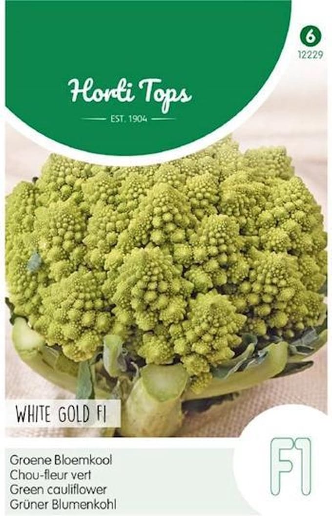 Hortitops Groene bloemkool White Gold F1