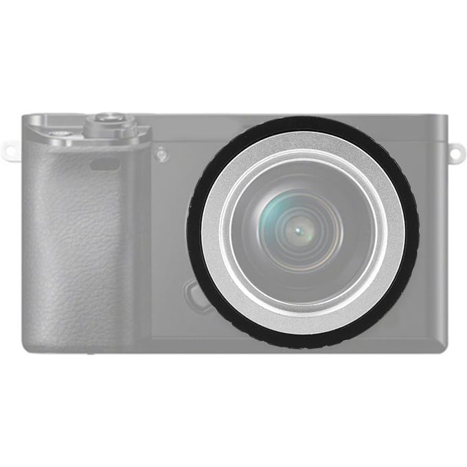 Bague Adaptatrice M42-NEX pour Objectif M42 vers Boîtier d'Appareil Photo Sony NEX gray