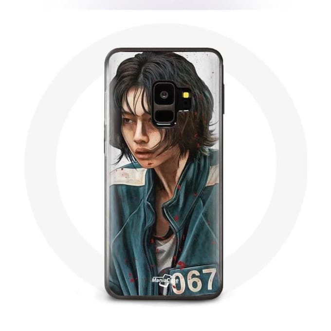 Case voor Samsung Galaxy S9 Squid Game Kang Sae Byeok Nummer 067