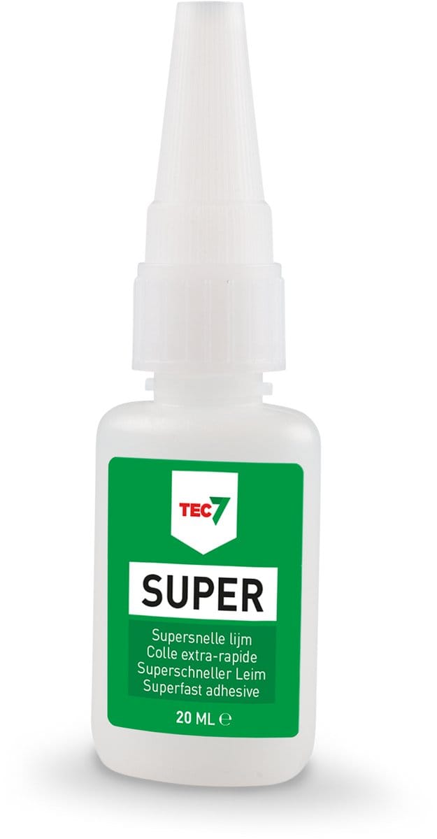 Tec7 Super Secondenlijm - 20 ml | Snelhardende Lijm voor Diverse Materialen