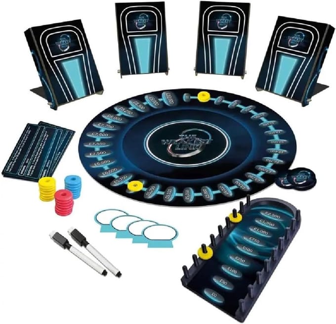 Tomy bordspel The Weakest Link Essentials Edition multicolor.