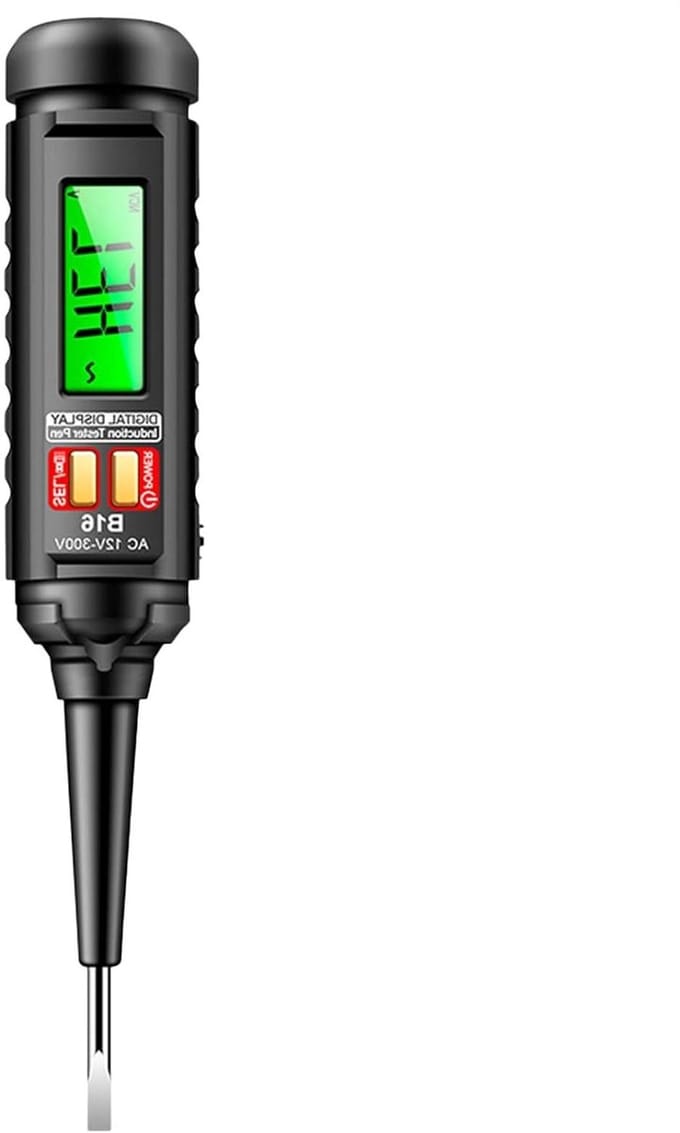Spanningstester Pen - Spanningszoeker Detector - Elektrisch Werk - NCV Detectie - 152 cm - Zwart