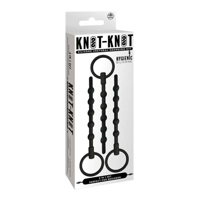 '3 In 1 Silicone Urethral Sound Kit', 3-delig