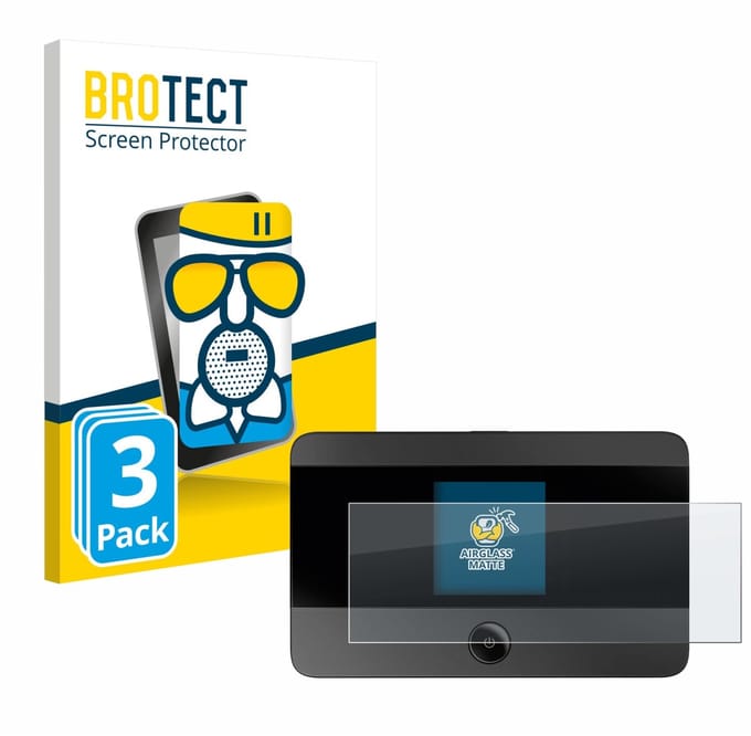 BROTECT - Screenprotector voor TP-Link M7350 - Folie Beschermfolie Beschermglas matte 3 Stuks