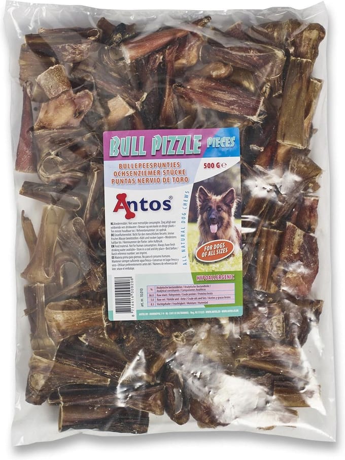 Antos Bullepeespuntjes Hondensnack - 500 g