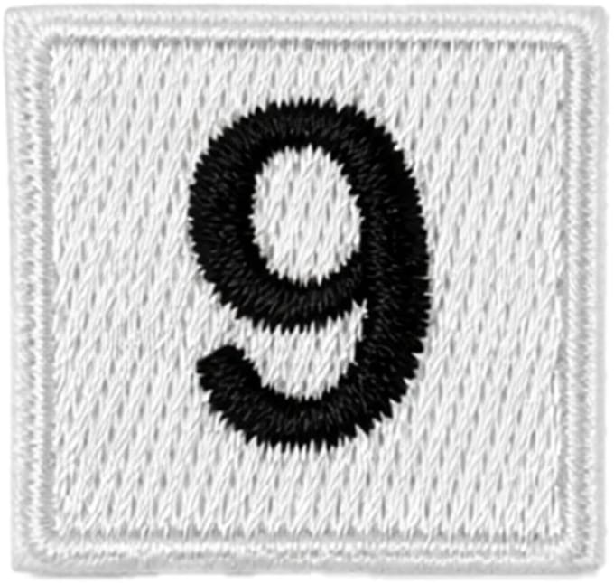 Fjesta© Oeteldonk embleem - Scrabble stijl cijfer 9