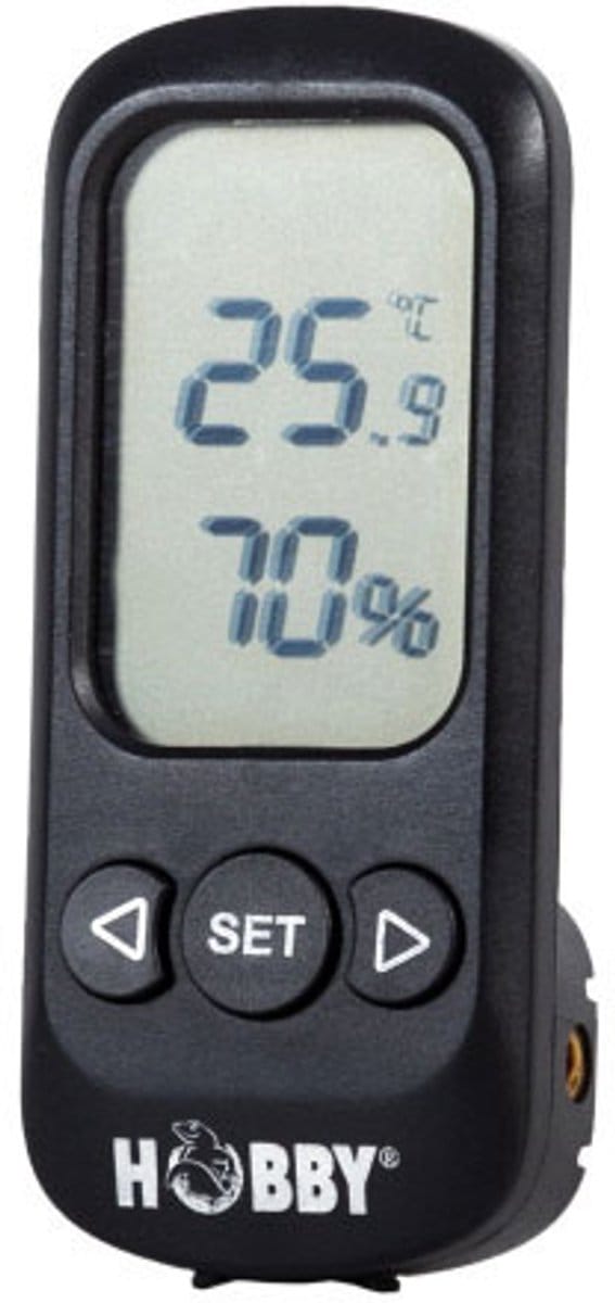 Hobby Terrarium Terra Check digitale thermo-hygrometer met alarmfunctie