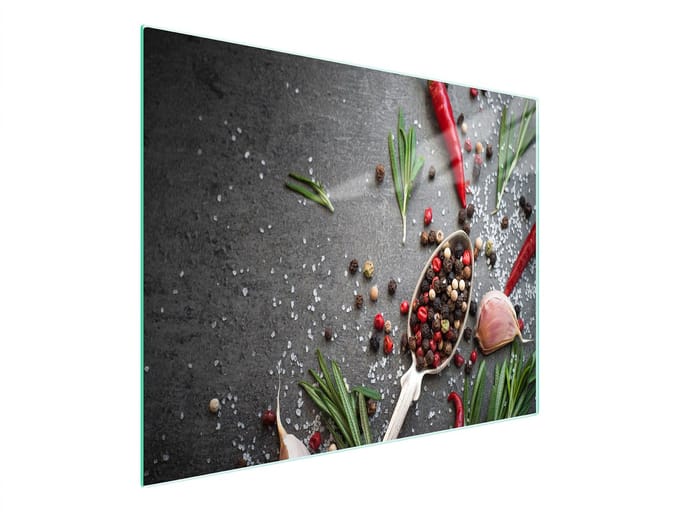 TMK ArtDeko - Snijplank - Glas - 52x30 cm - Hittebestendig