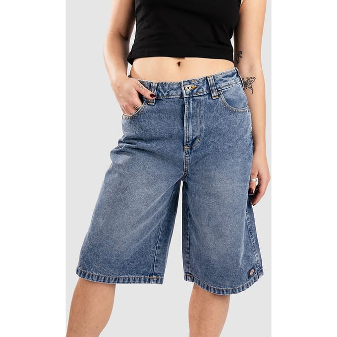 Dickies Carpenter Denim Jort Korte Broek blauw