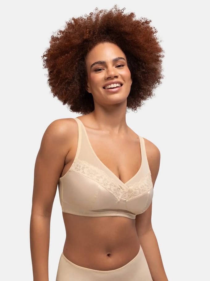 Dorina Minimizer BH zonder beugel - Teagan - 75E - Beige