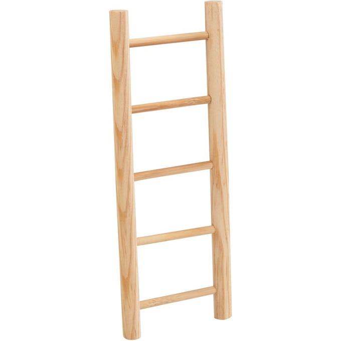 VBS Miniatuur houten ladder "Lykke"