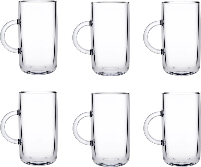 Pasabahce Theeglas Iconic 27 cl - Hardglas Transparant 6 Stuks