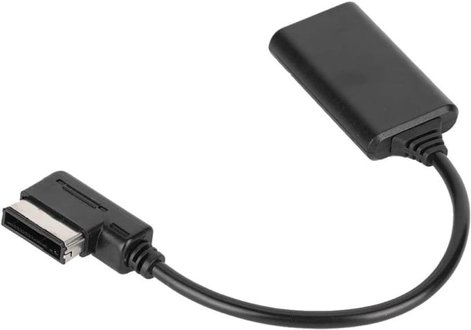Audiokabel Adapter - Muziek Interface Kabel - Auto Muziek Streamen - Bluetooth 5.0 Connectie - 10x10x10cm - Zwart
