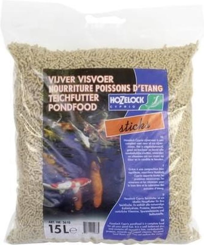 Hozelock Visvoer Sticks 15 liter