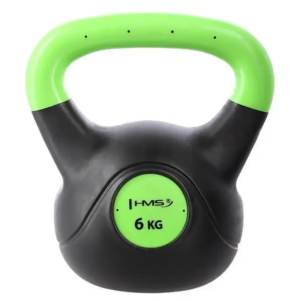 HMS KPC Serie - Kettlebell - Composiet - 12 kg - Comfortabele Handgreep