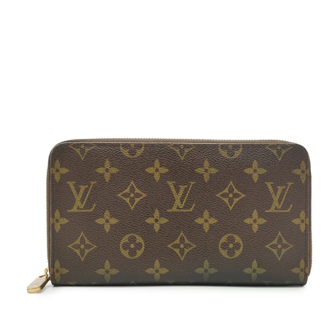 Louis Vuitton stoffen portemonnee Zippy