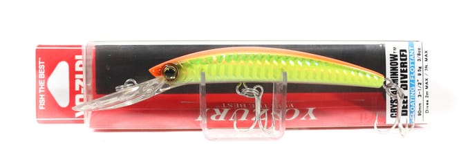 Yo Zuri Crystal Minnow DD 90 mm drijvend kunstaas R1134-HOBG (2349)