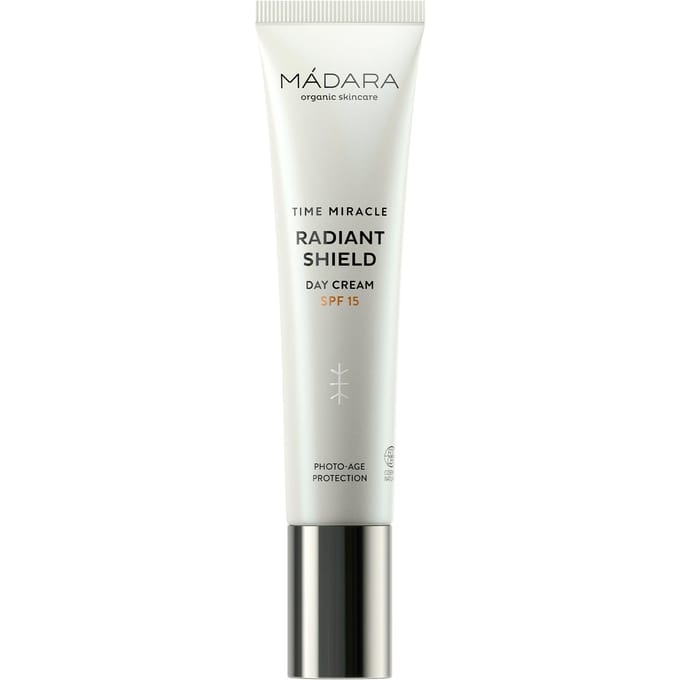 MÁDARA Time Miracle Radiant Shield Dagcreme 40 ml - Anti rimpel moisturizer - hyaluronzuur - SPF 15