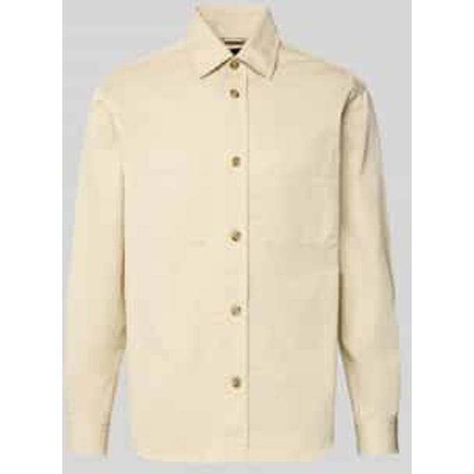 Relaxed Fit overhemdjack van puur katoen model 'H-OWEN-K-2PP-261'
