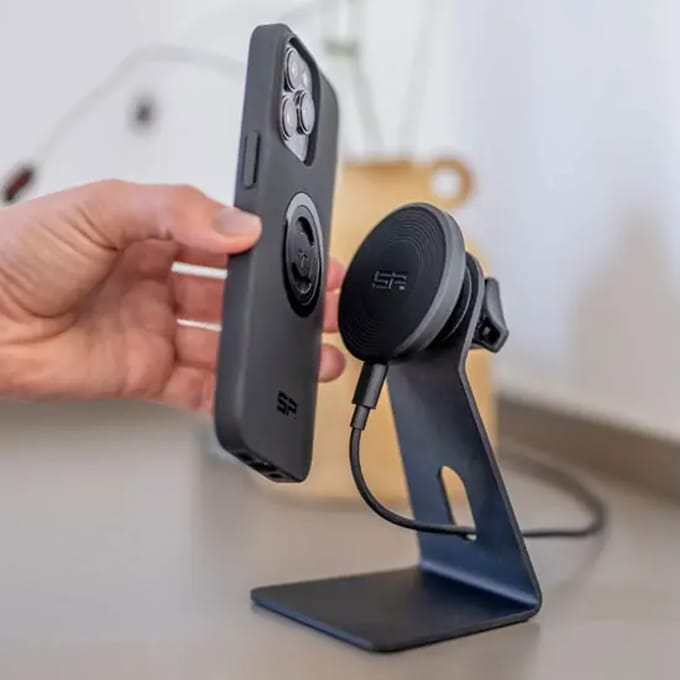 Smartphonehouder met geïntegreerde oplader SP Connect SPC+