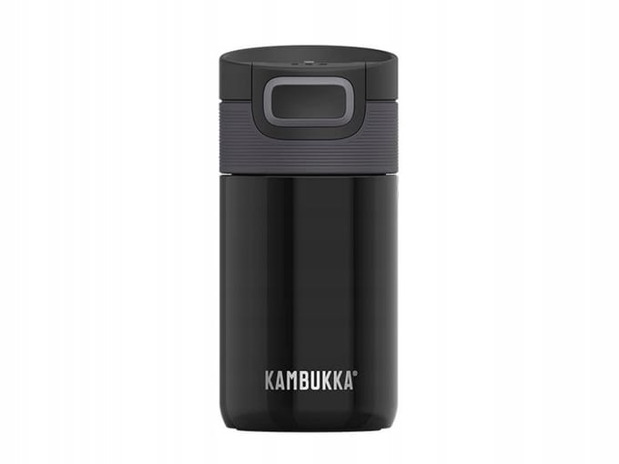 Kambukka Etina Thermosbeker 300 ml pikzwart