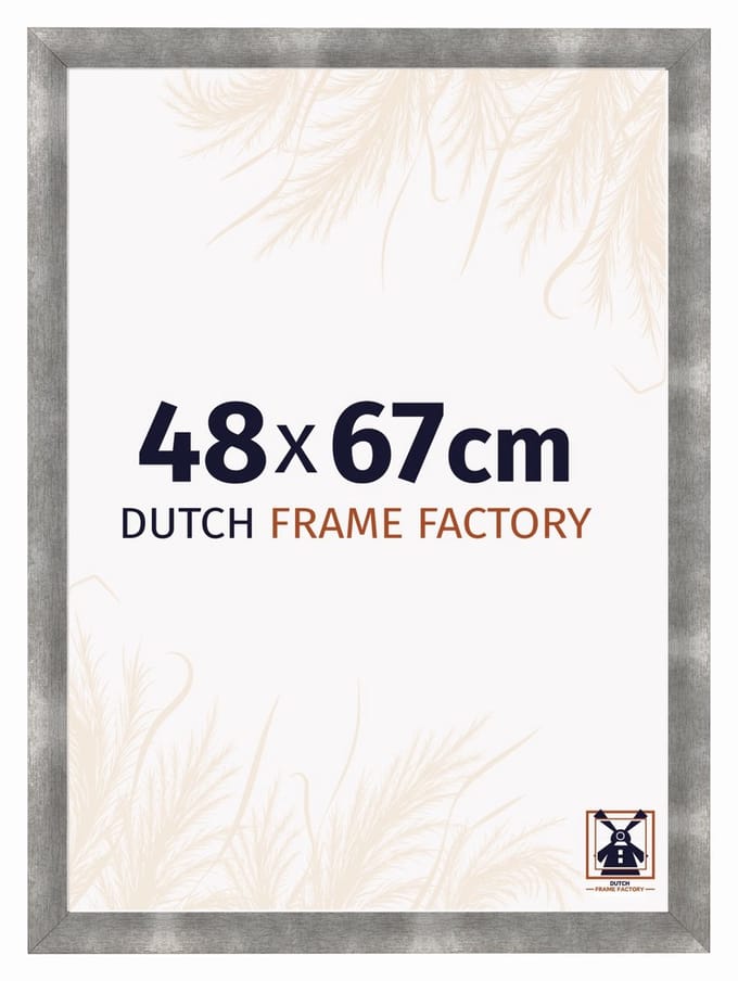 Fotolijst 48x67 cm - MDF - Metaal Vintage - Praag