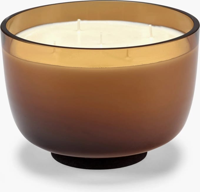 Serax Vincent Van Duysen Tanger geurkaars L D20cm H12.6cm amber