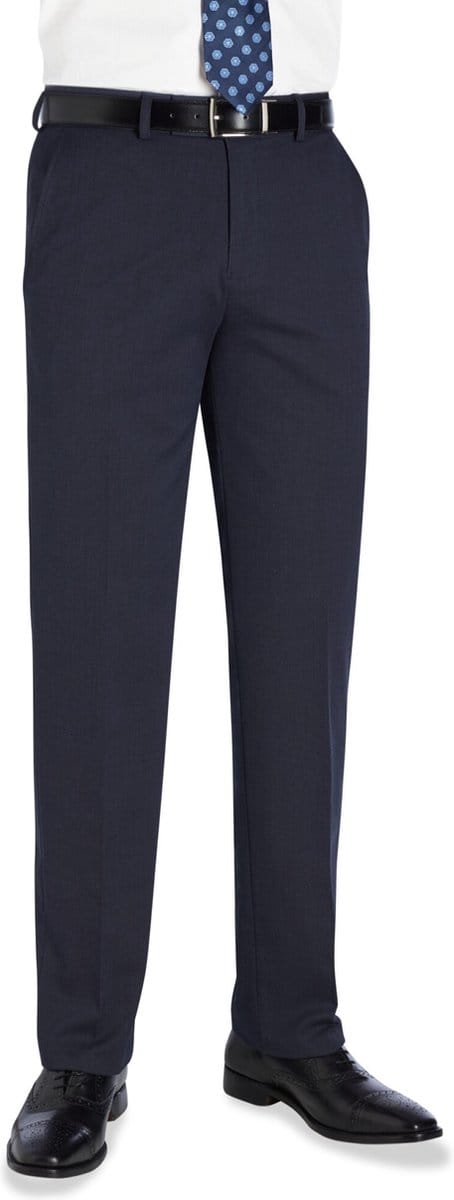 Brook Taverner Phoenix trousers BT8755 - Navy Pin Dot - 46 EU (36 UK)