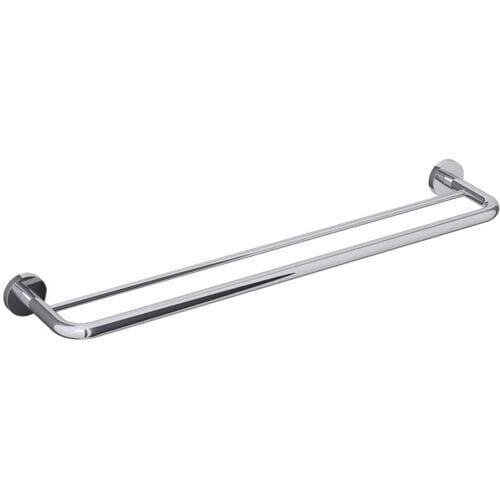 Bravat Varuna Double Bath Towel Bar 65 cm Round 764910