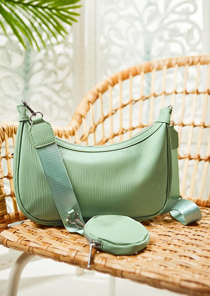 Schoudertas - mintgroen - Gr. Standaardmaat van Goldner Fashion