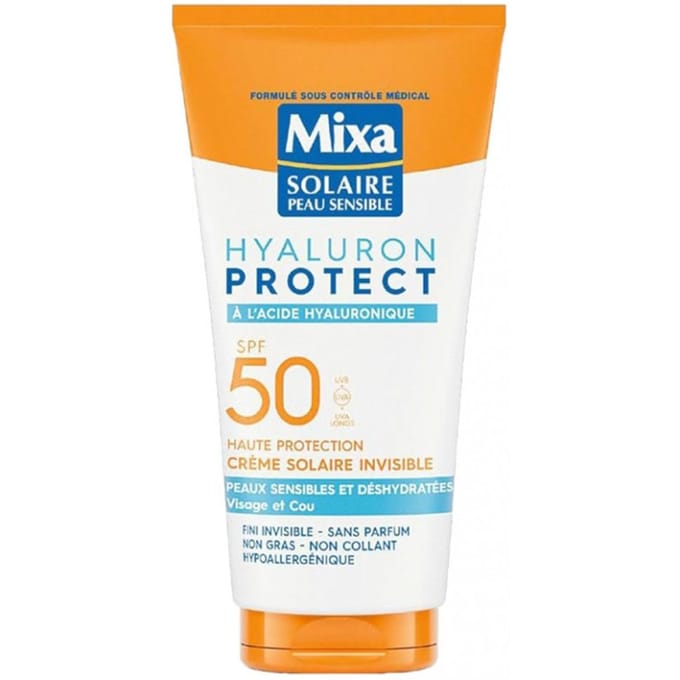 Mixa Hyaluron Protect 24H Invisible Moisture Sun Cream SPF50 50ml