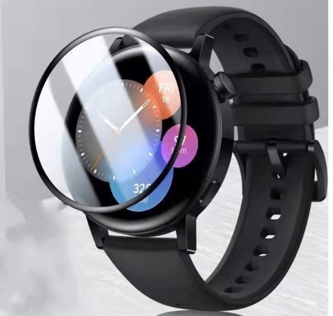 Strap-it Screen protector PMMA - Full cover protector geschikt voor Huawei Watch GT 3 42mm