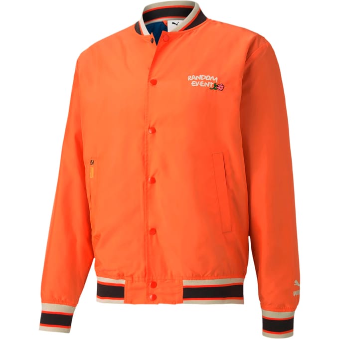 Puma x Randomevent Bomber Graphic Logo Jacket Oranje 596661 40