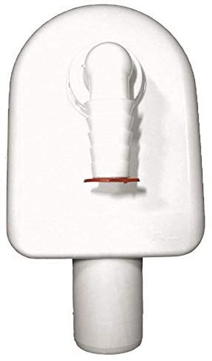 Wasapparaat opbouw-sifon DN40 met afdekkap - ideale oplossing voor uw wasruimte
