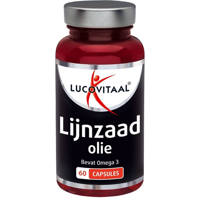 lucovitaal - Super Lijnzaad Olie Omega 3-6-9 60 Capsules