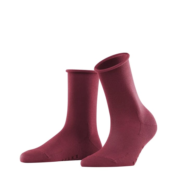 FALKE Active Breeze eenkleurig lyocell sokken dames rood - maat 39-42
